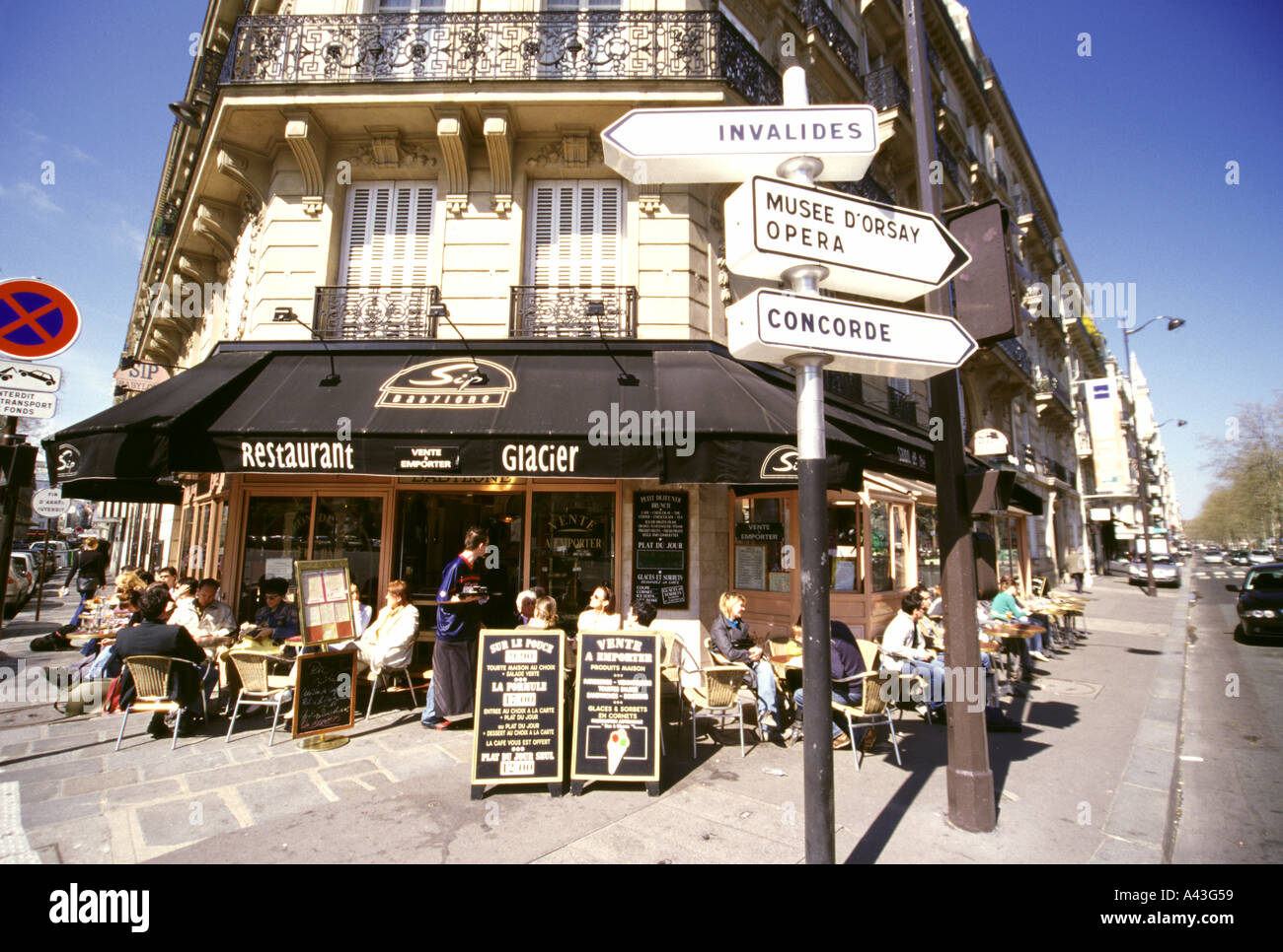 La photographie de voyage à partir de Paris France Europe Banque D'Images