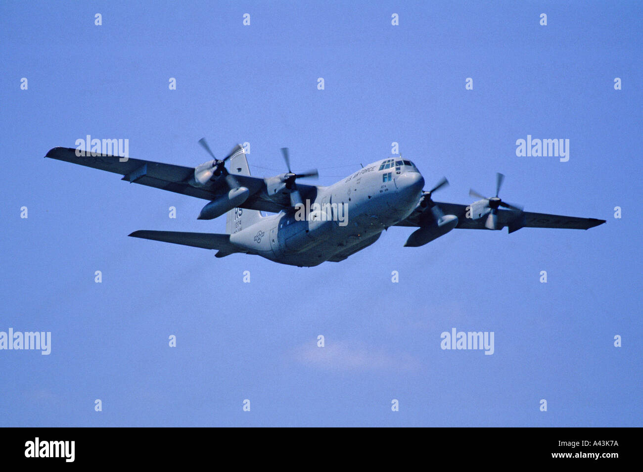 US Air Force Lockheed C-130 Hercules Banque D'Images