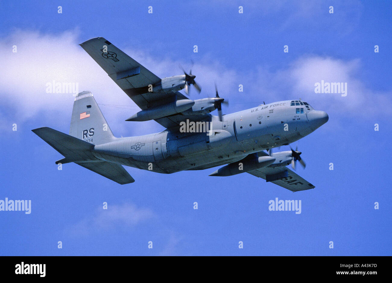US Air Force Lockheed C-130 Hercules Banque D'Images