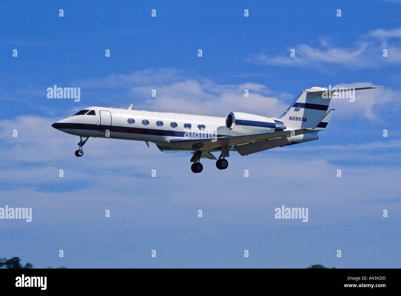 Gurumman jet d'affaires Gulfstream 4SP Banque D'Images