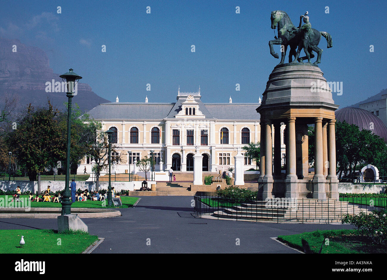 South African Museum situé dans le jardin botanique et le parc Adderely Cape Town Afrique du Sud Banque D'Images