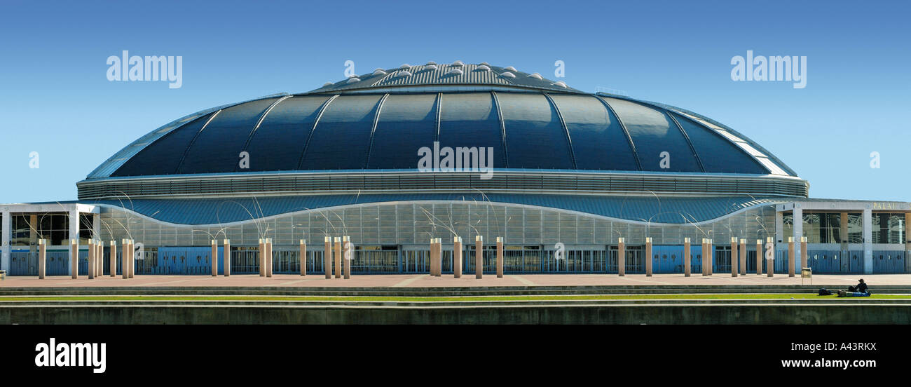 PALAU SANT JORDI, BARCELONA LA CATALOGNE ESPAGNE Banque D'Images