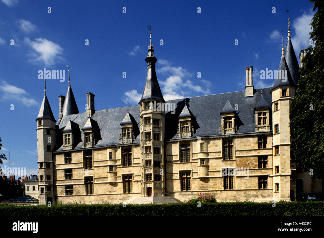 Palais Ducal Nevers Bourgogne France Banque D'Images