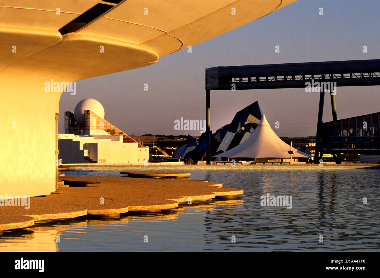 Parc du Futuroscope près de Poitiers en France Banque D'Images