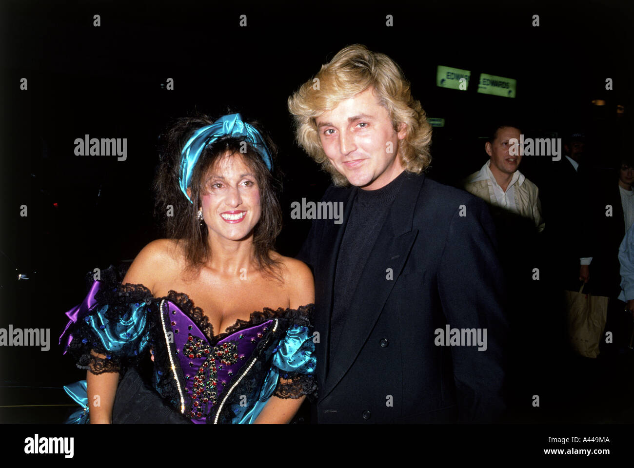 DAVID ET ELIZABETH EMANUEL UK fashion designers Banque D'Images