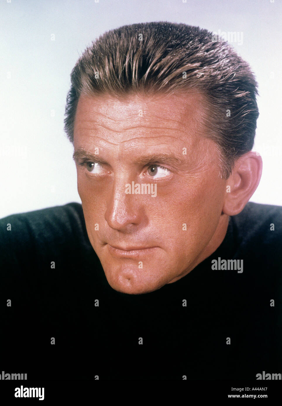 L'acteur américain KIRK DOUGLAS Banque D'Images