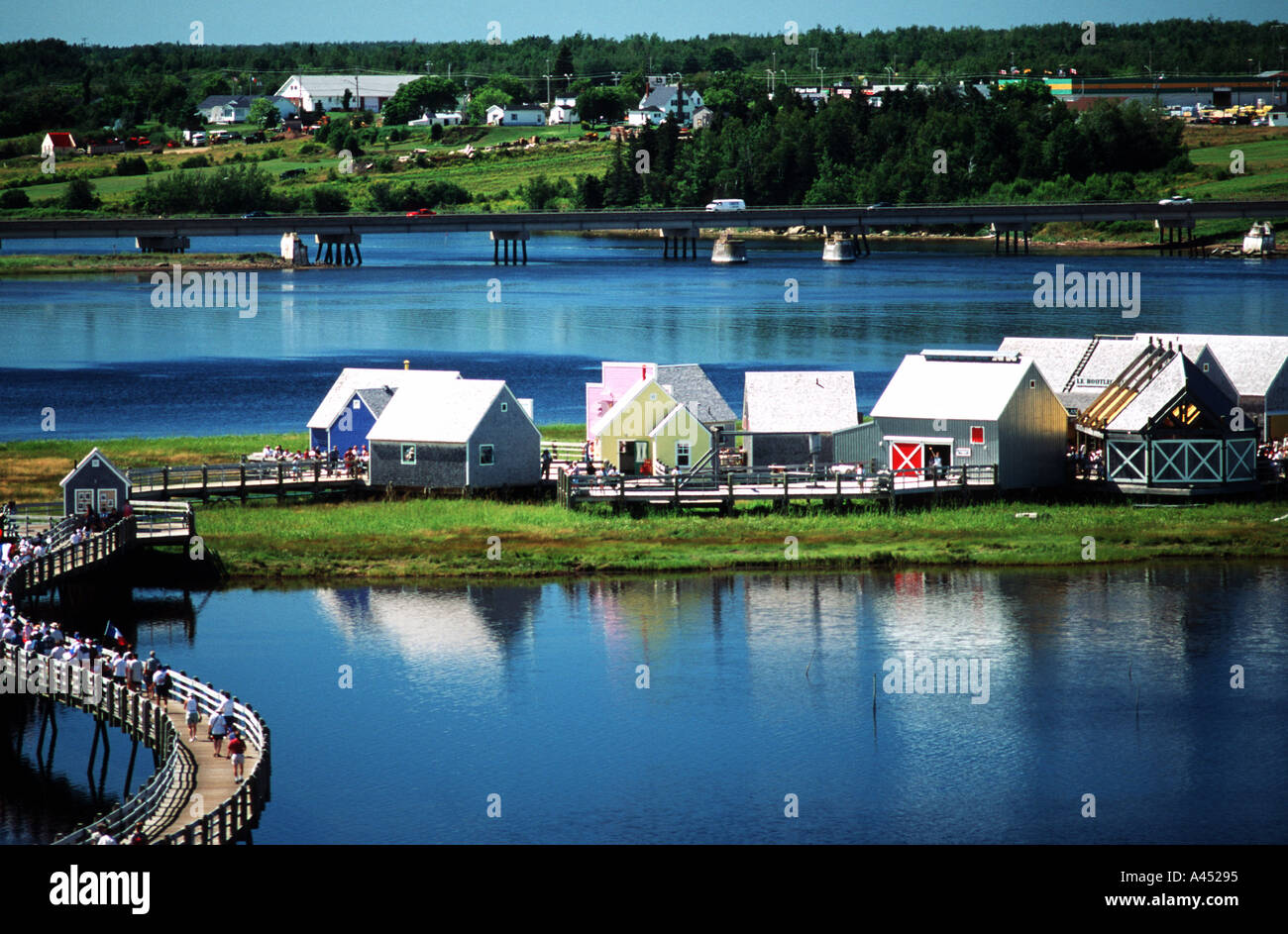 Acadien la culture au Nouveau-Brunswick Canada Banque D'Images