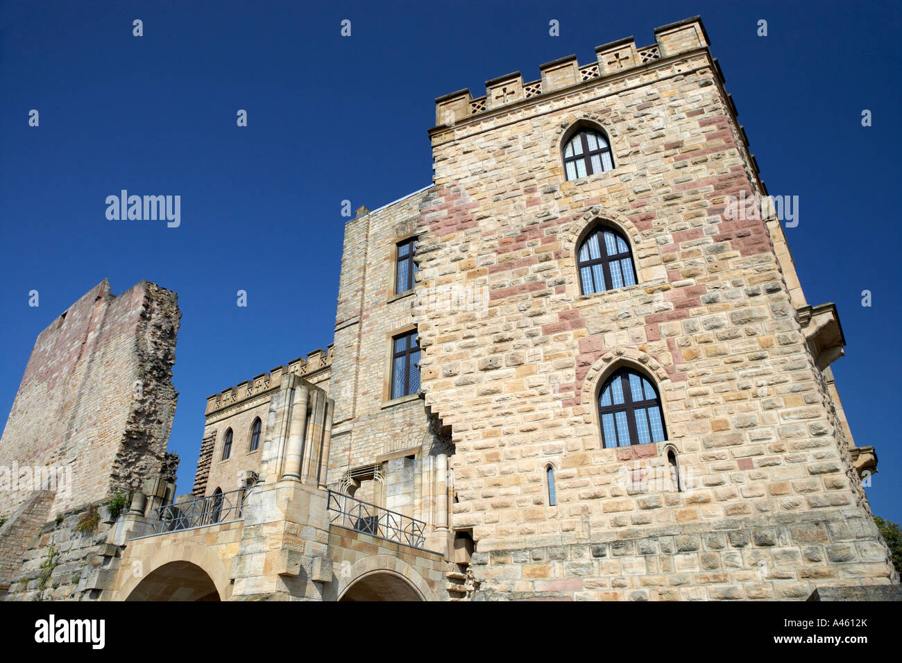 Le château de Hambach à Neustadt, Allemagne Banque D'Images