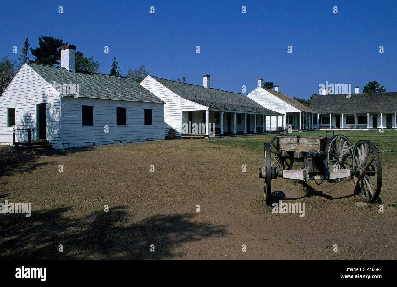 Fort Wilkins State Park, Michigan, USA Banque D'Images