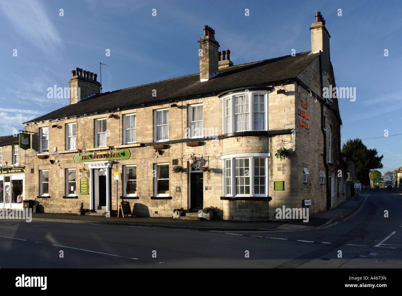 Le Crown Hotel, Boston Spa, West Yorkshire Banque D'Images