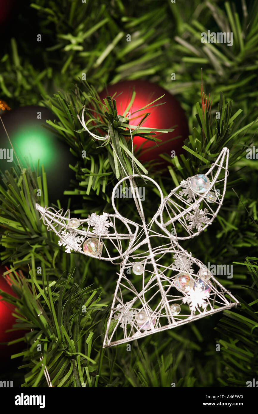 Topper Noël - Ange Lumineux 20cm - Décoration Classique - Ailes En