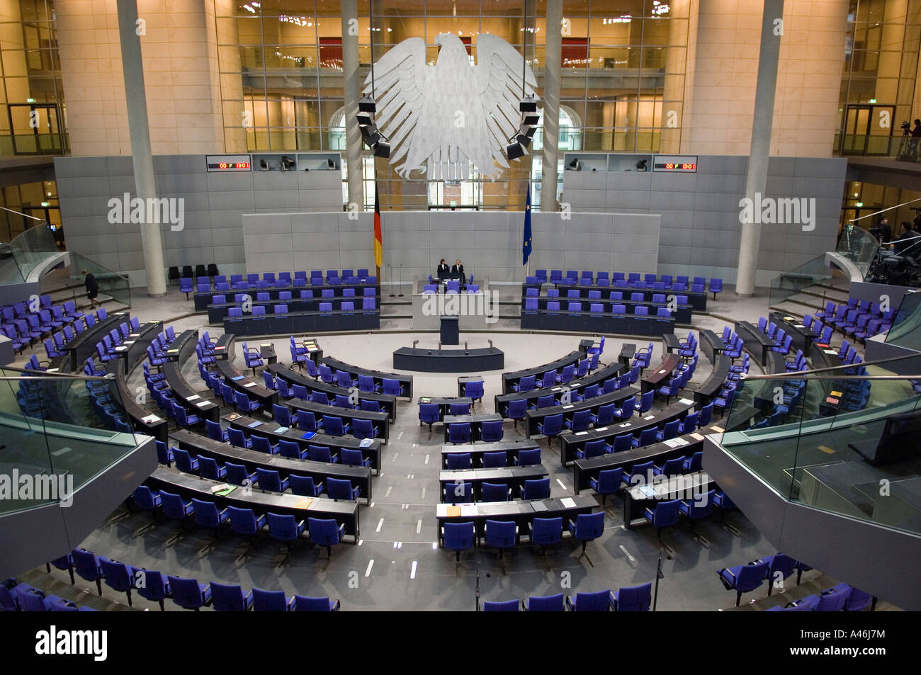 Le Bundestag allemand, Berlin, Allemagne Banque D'Images