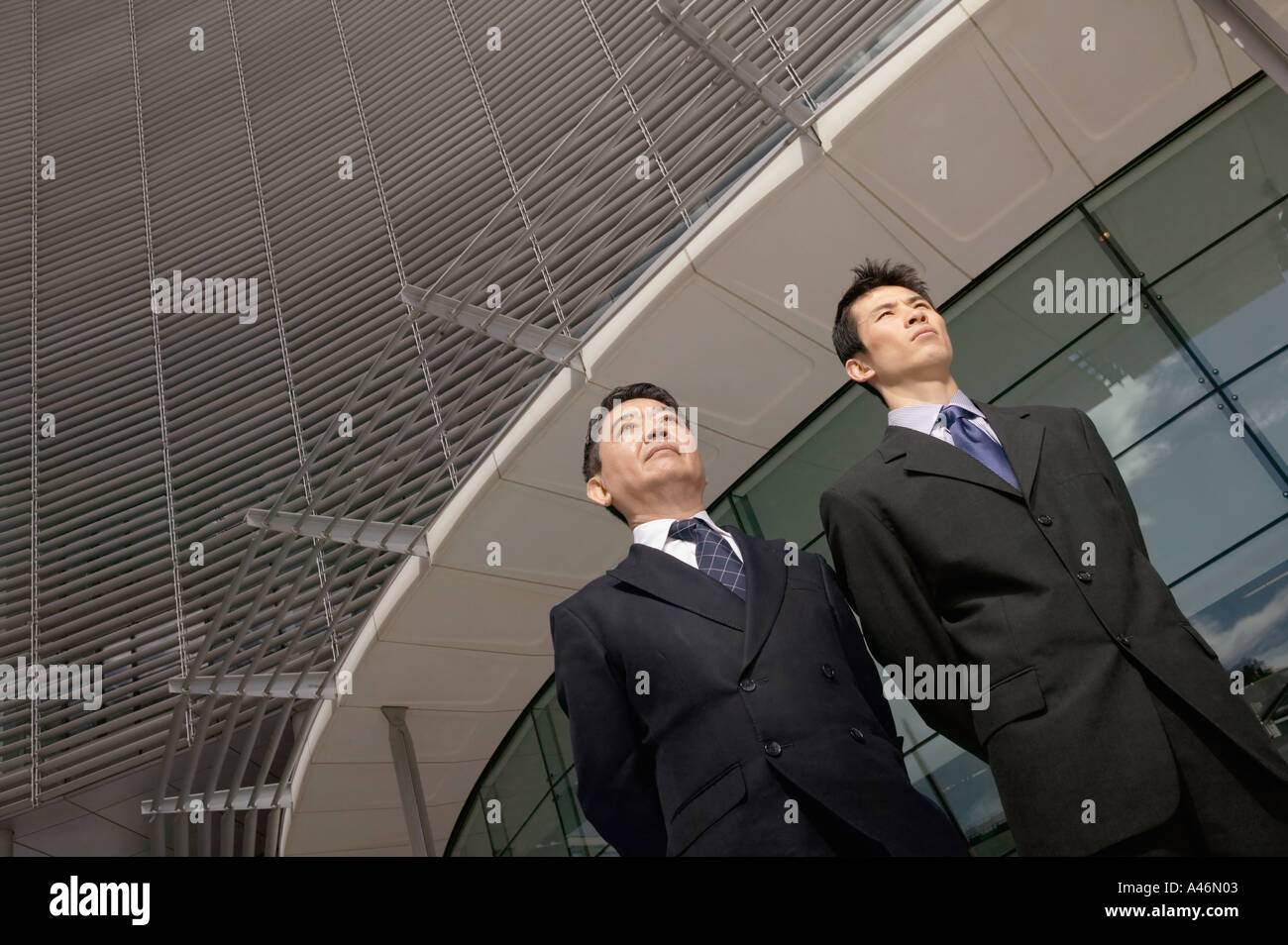 Deux hommes d'Asie Banque D'Images