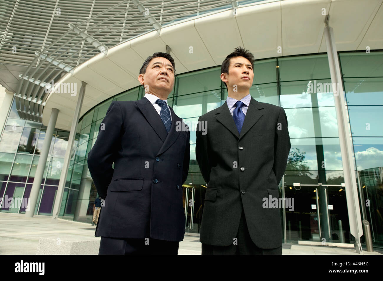 Deux hommes d'Asie Banque D'Images