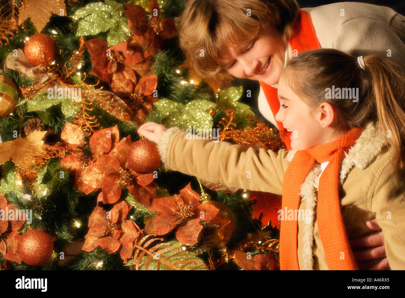 La préparation pour Noël Banque D'Images