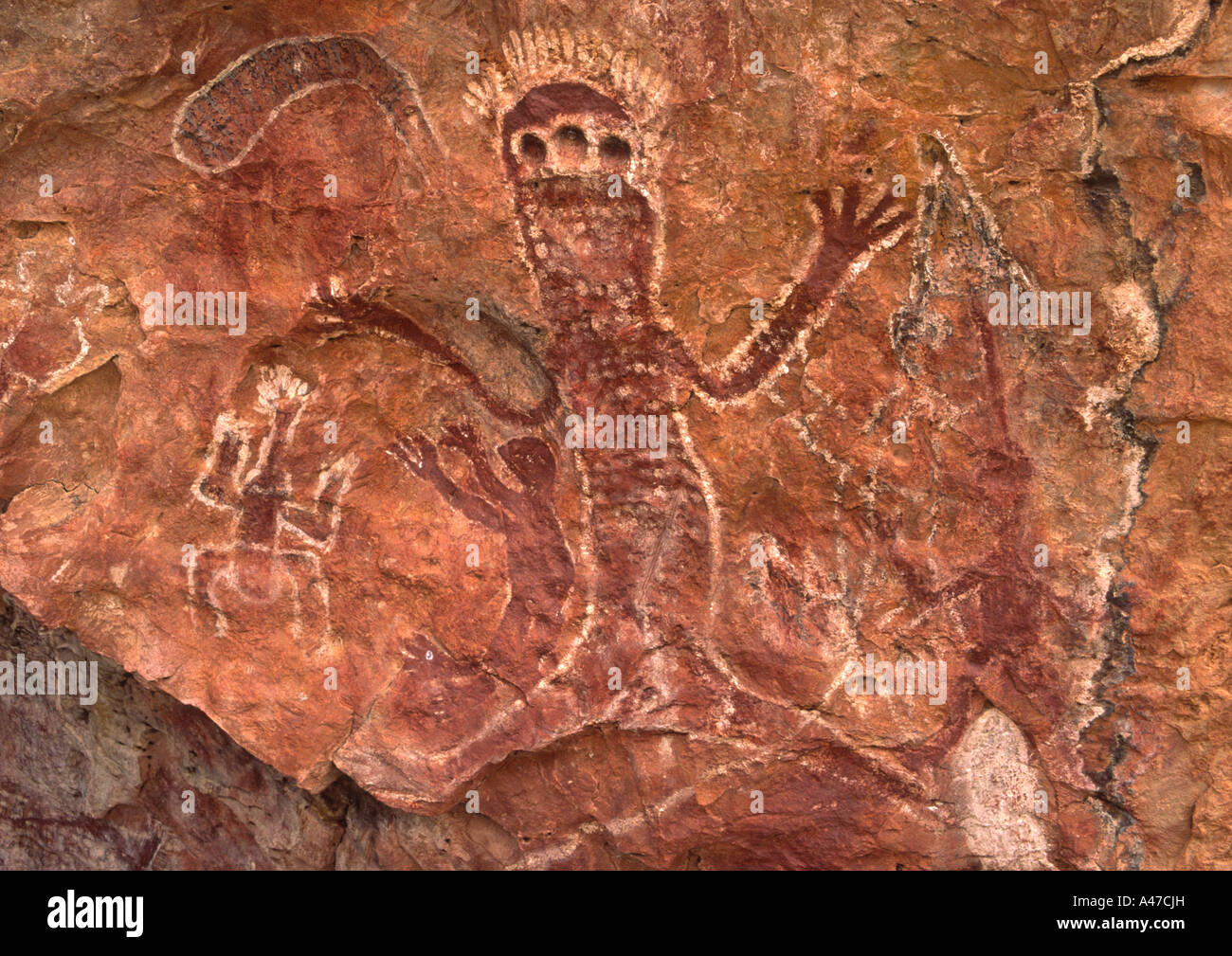 L'art aborigène, Kununurra, Australie IV Banque D'Images