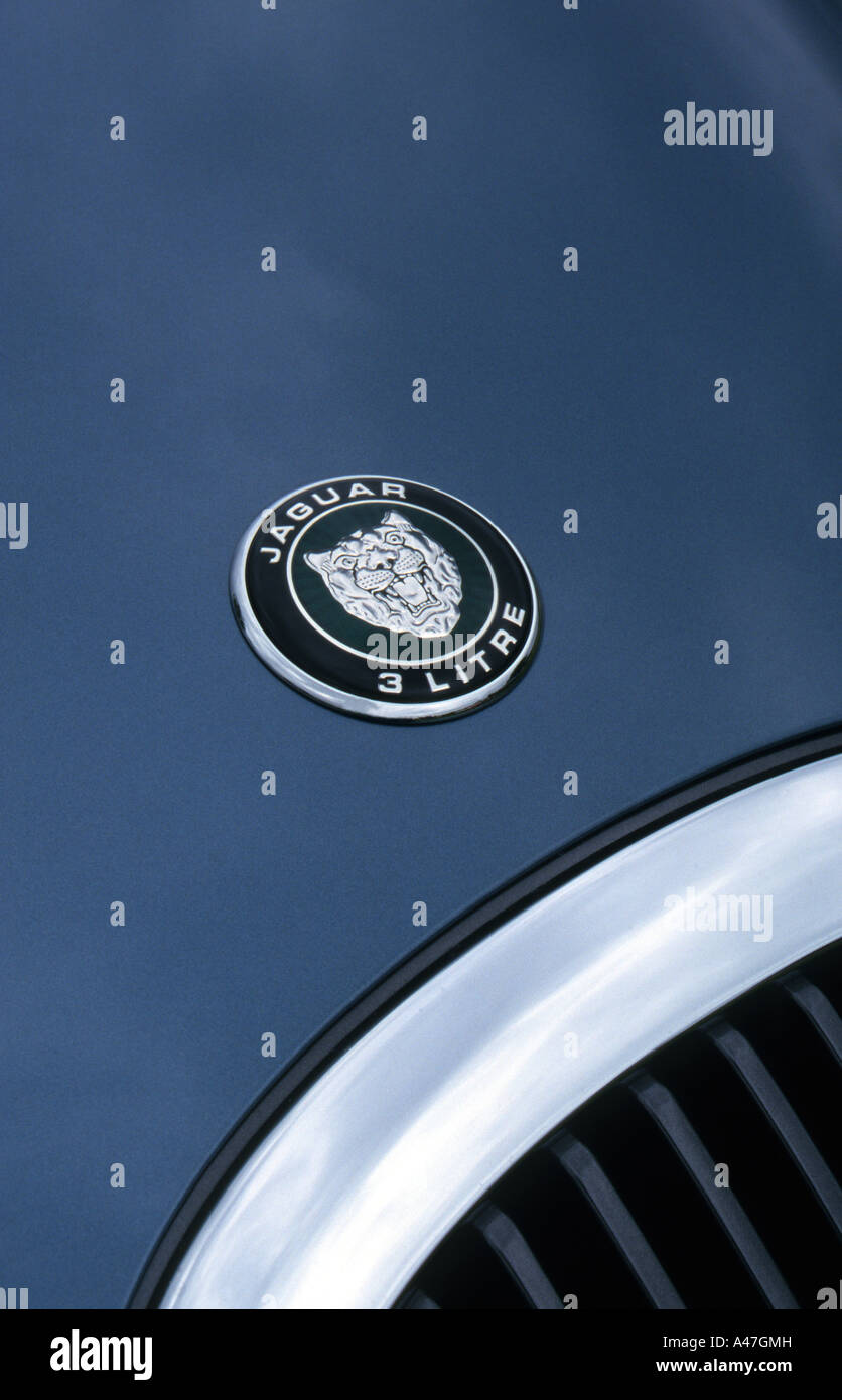 Jaguar S Type de 1999. Constructeur automobile français à ce jour 1945 Banque D'Images