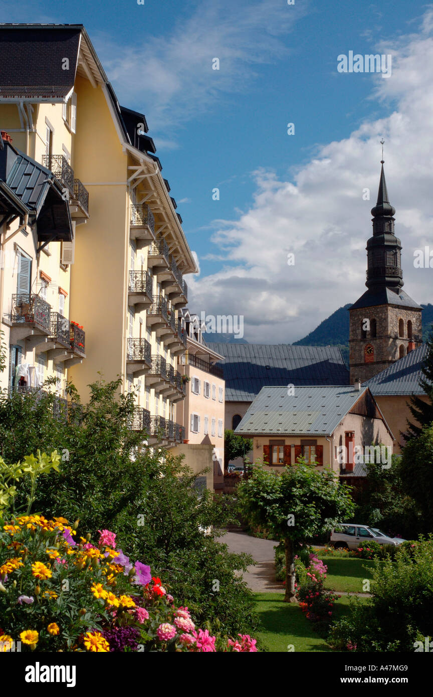 Saint-Gervais-les-Bains Banque D'Images