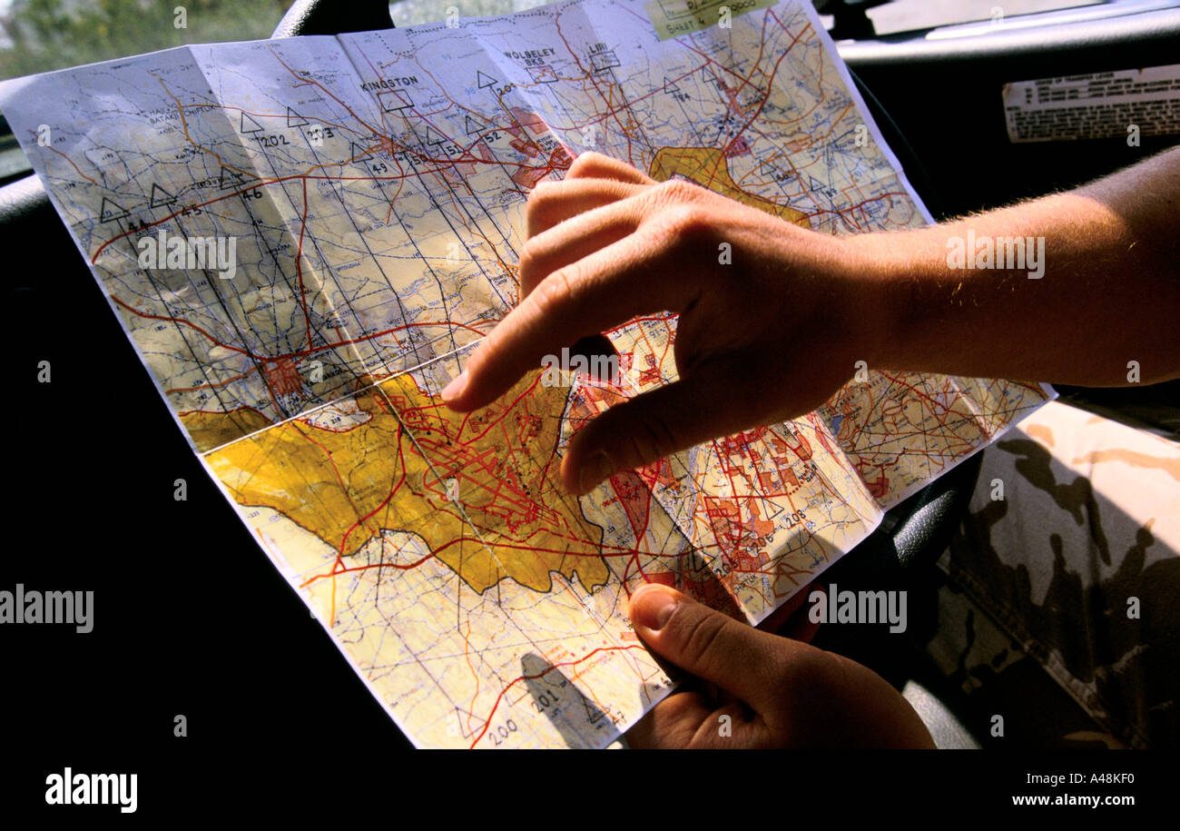 Dernière capitale divisée Nicosie Chypre avril 1999 un plan de la ville divisée 1999 Banque D'Images