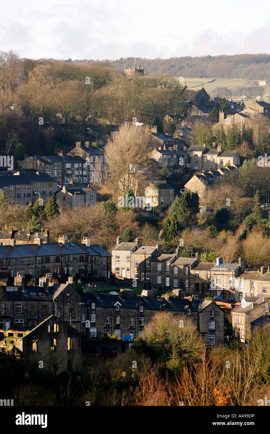 Haworth, village de Bronte Banque D'Images