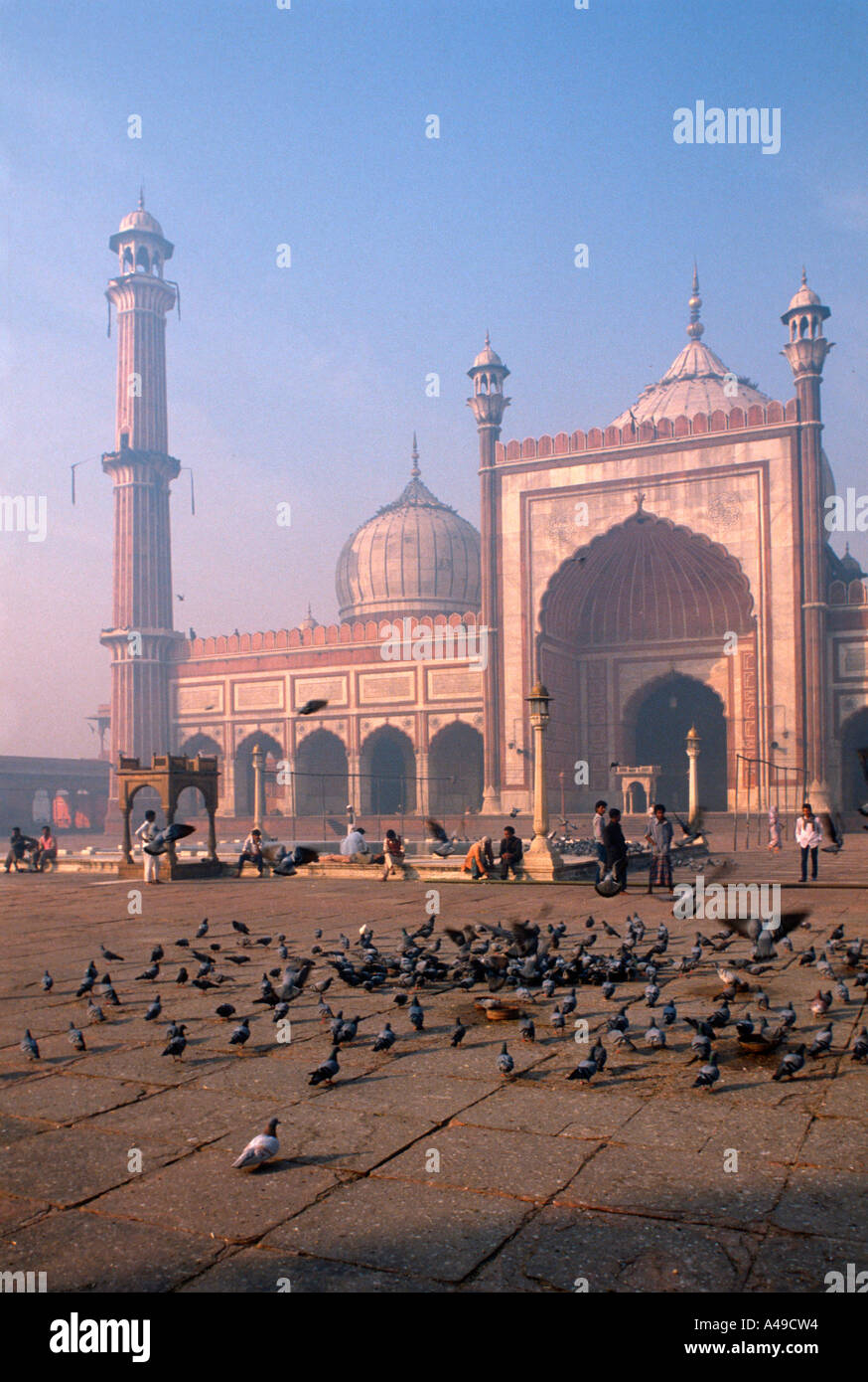 Mosquée Jama Masjid / New Delhi Banque D'Images