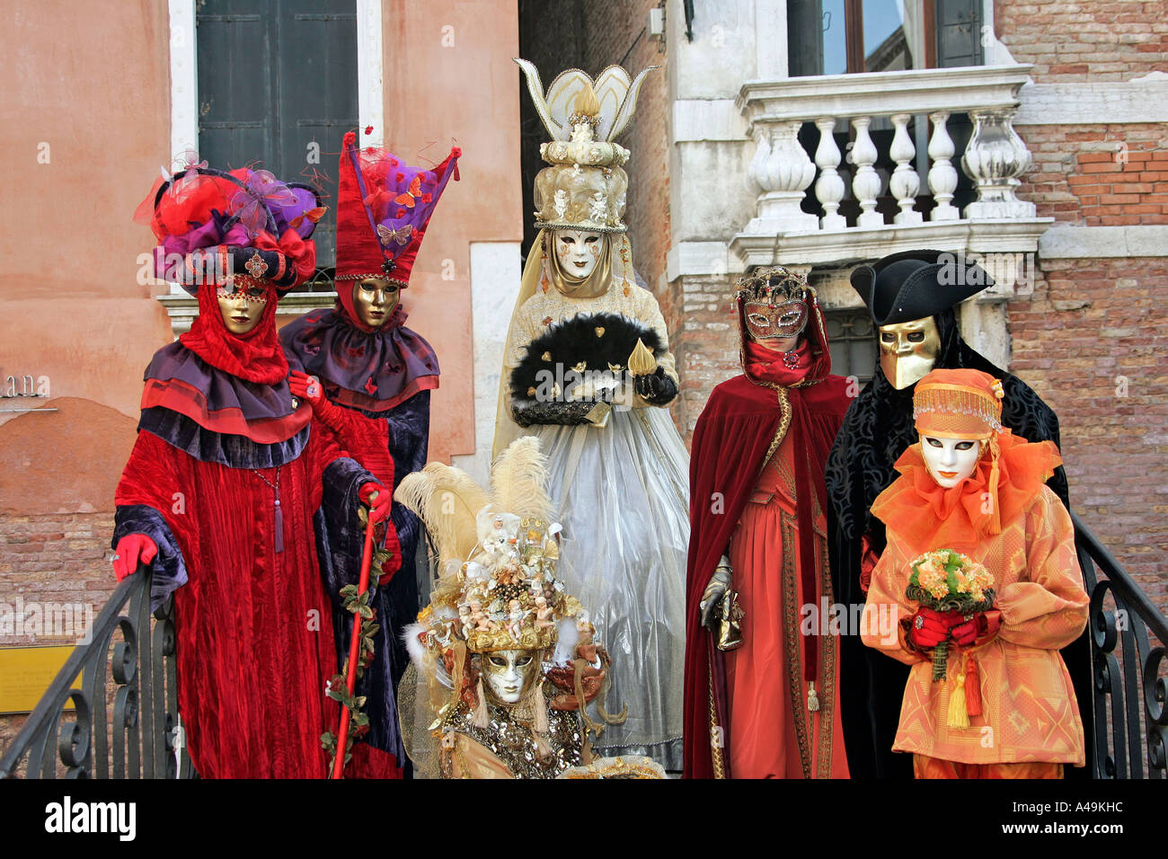 Carnaval de Venise / Karneval in Venedig Banque D'Images