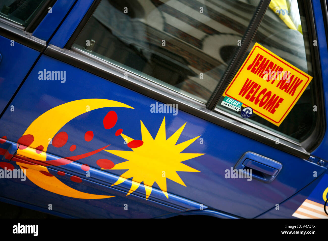 Taxi Kuala Lumpur Banque D'Images