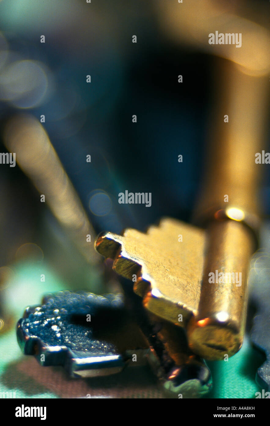 détail des clés Banque D'Images