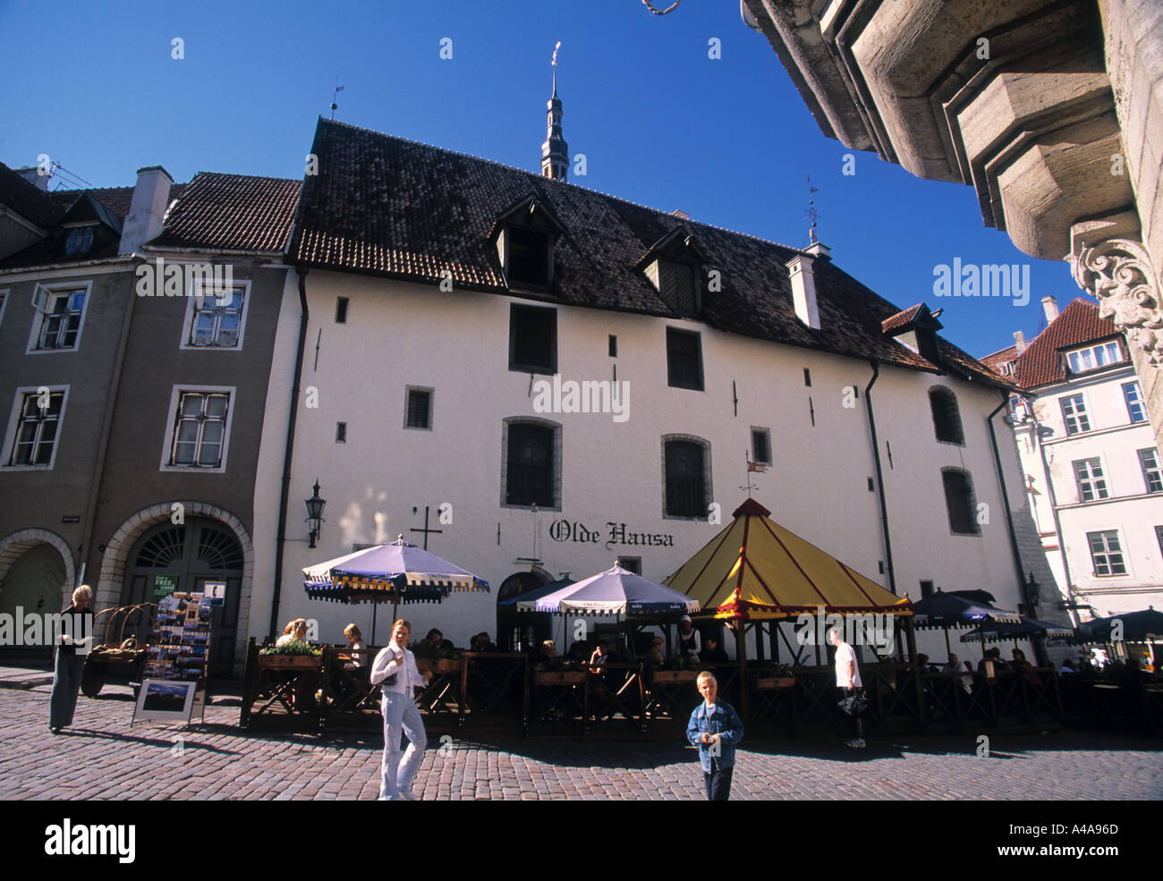 La maison de marchand médiéval, Tallinn, Estonie Banque D'Images