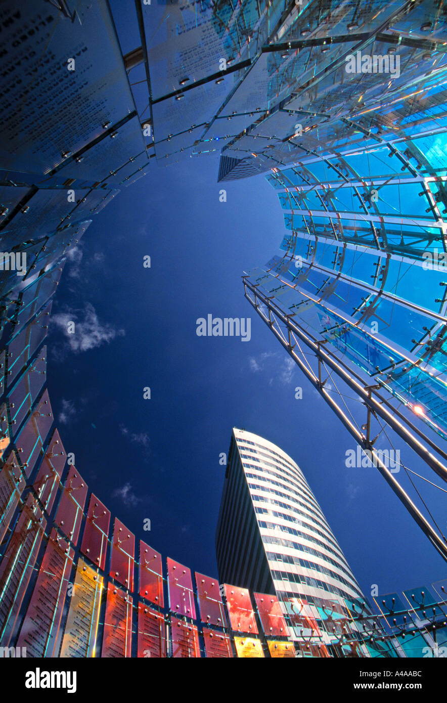Mémorial des reporters, Freedom Park, Washington D.C., États-Unis Banque D'Images