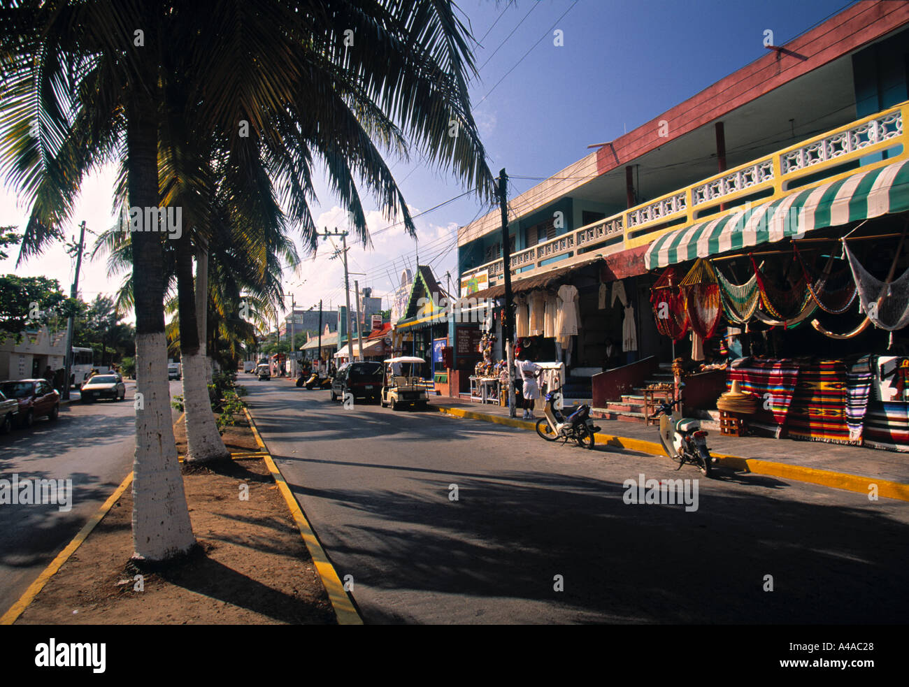 Ville de Isla Mujeres, Quintana Roo, Mexique Banque D'Images