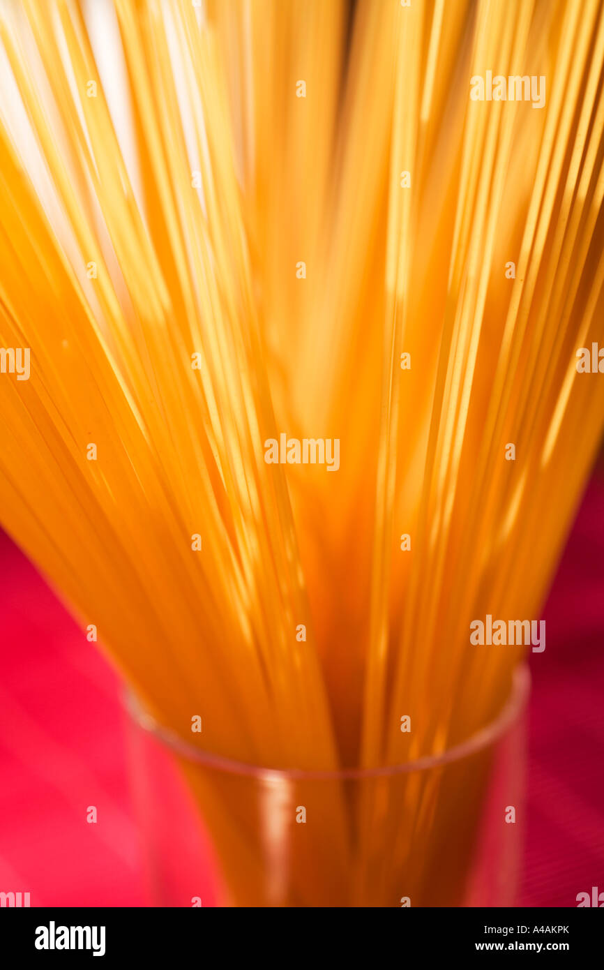 Nouilles Spaghetti Banque D'Images