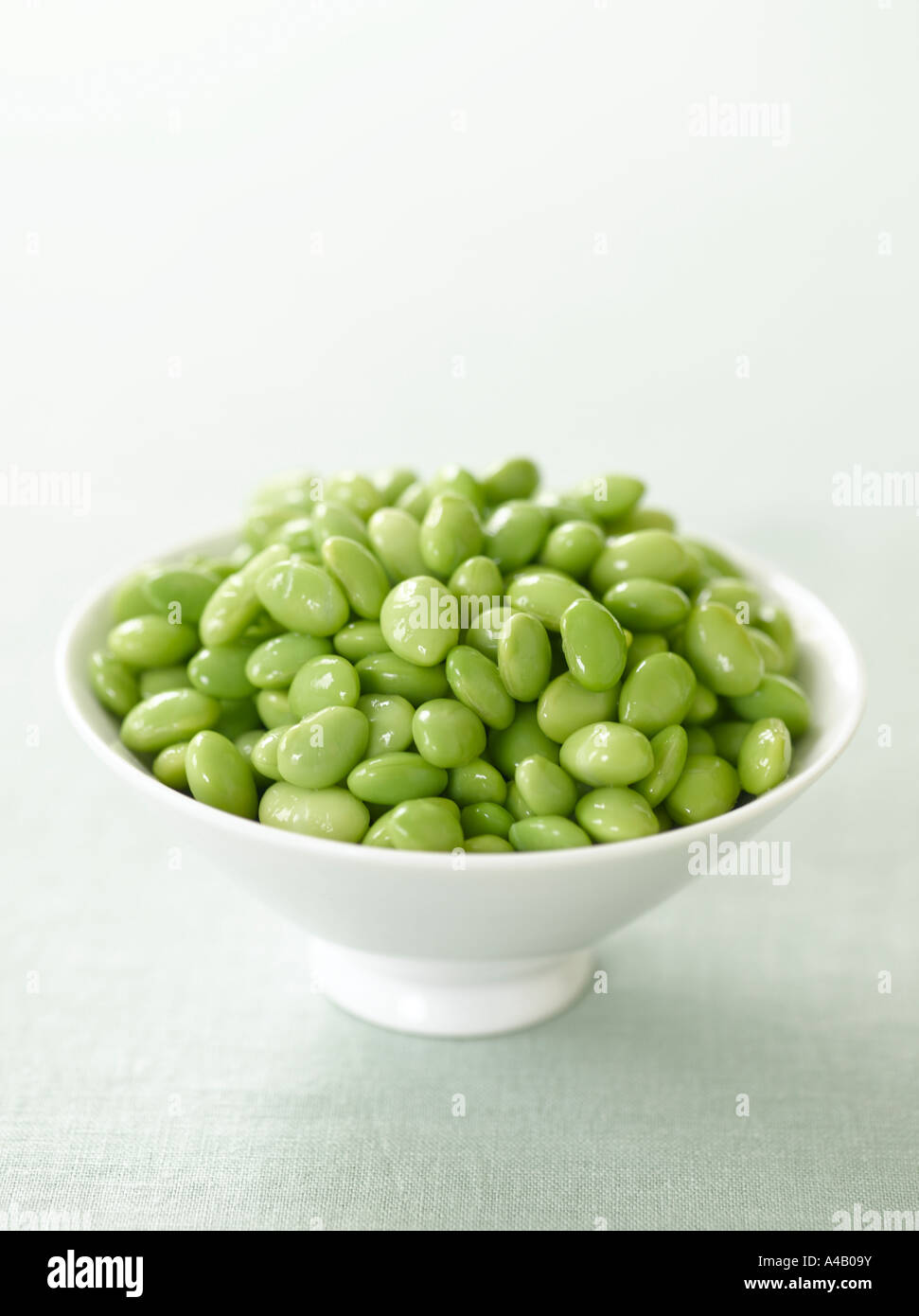 Bol de haricots de soja Banque D'Images