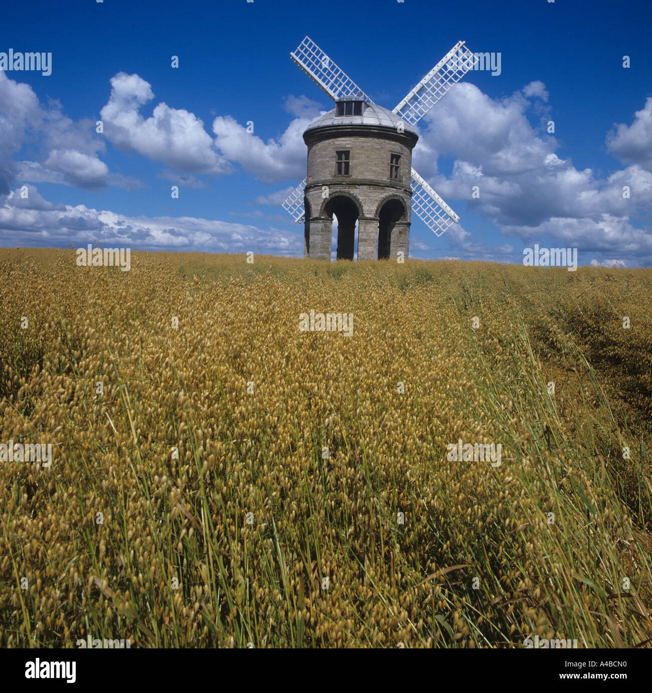 Moulin à Vent de Chesterton Août Warwickshire Banque D'Images
