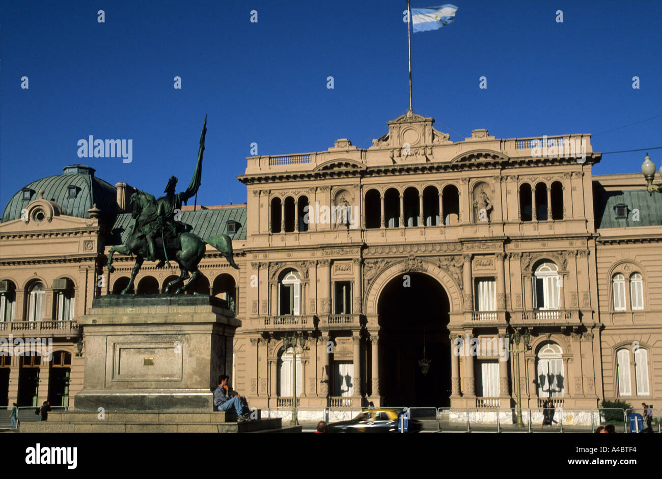 Buenos Aires, Argentine. Casa Rosada, le palais présidentiel. Banque D'Images