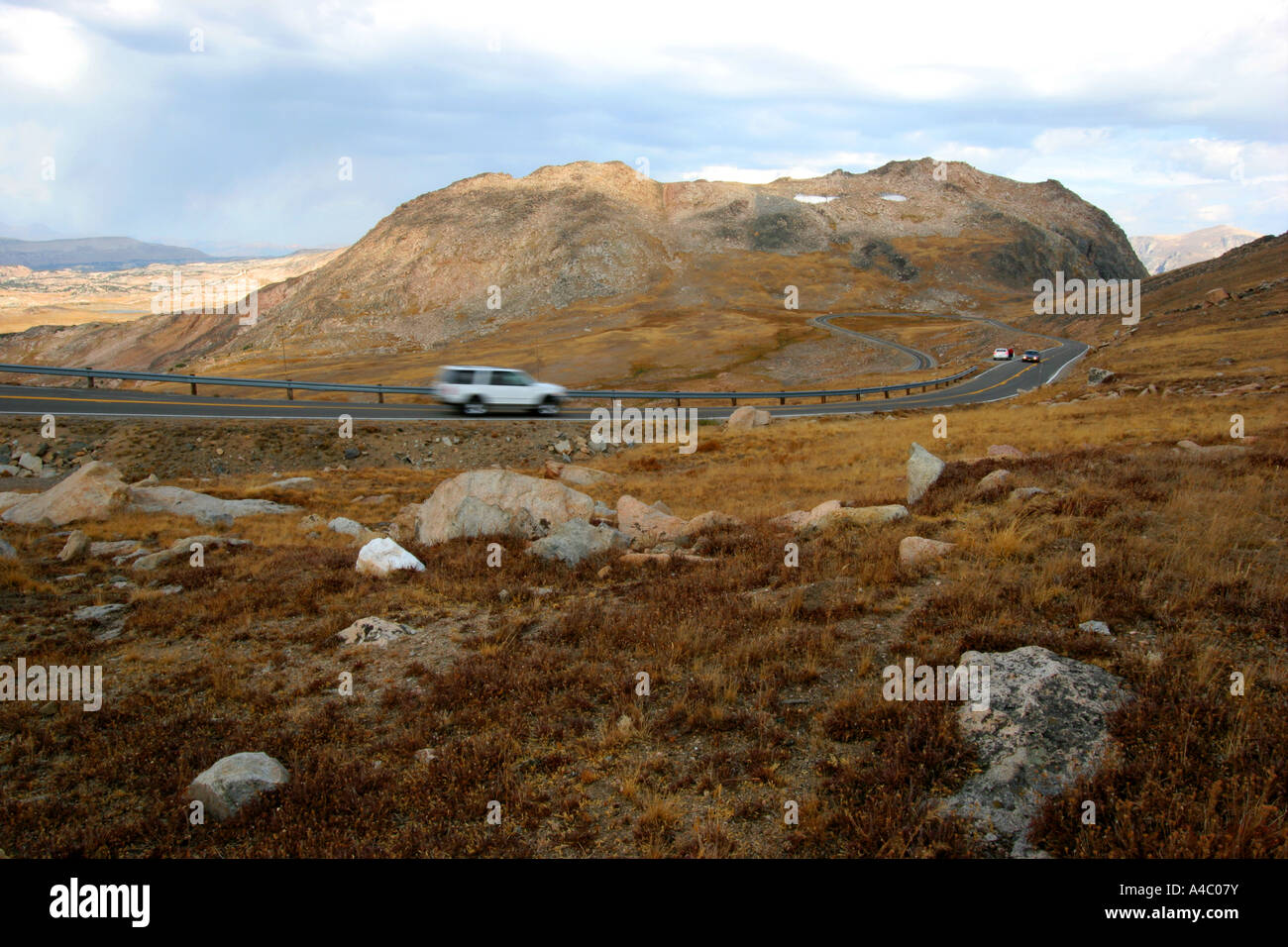 L'autoroute Beartooth, Montana, Wyoming Banque D'Images
