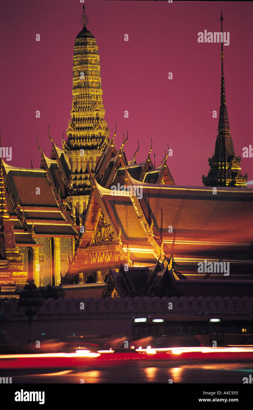 Grand Palace Bangkok Thaïlande Banque D'Images