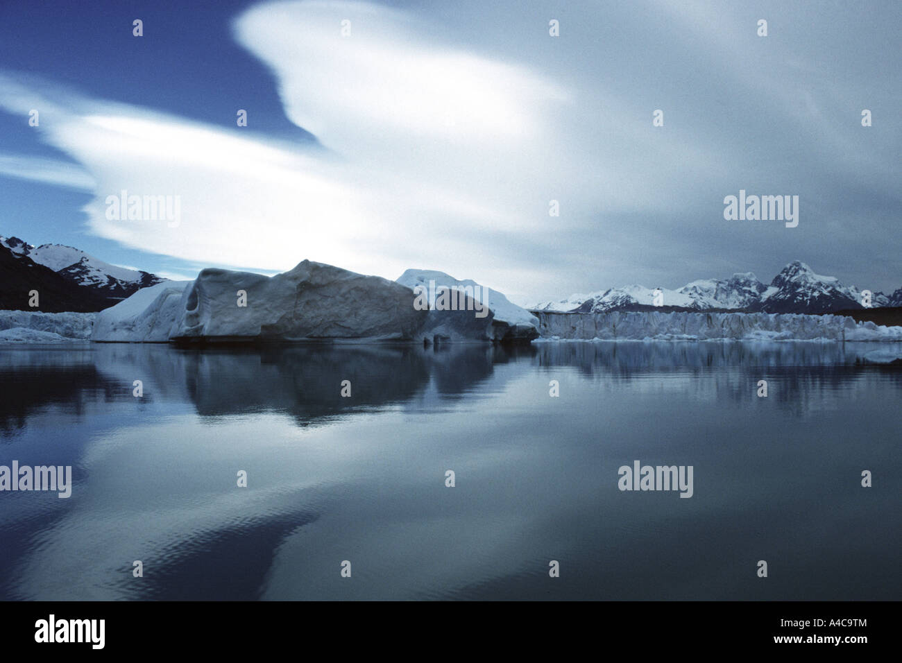 Glacier upsala,parc national Los glacieres, Patagonie, Argentine Banque D'Images