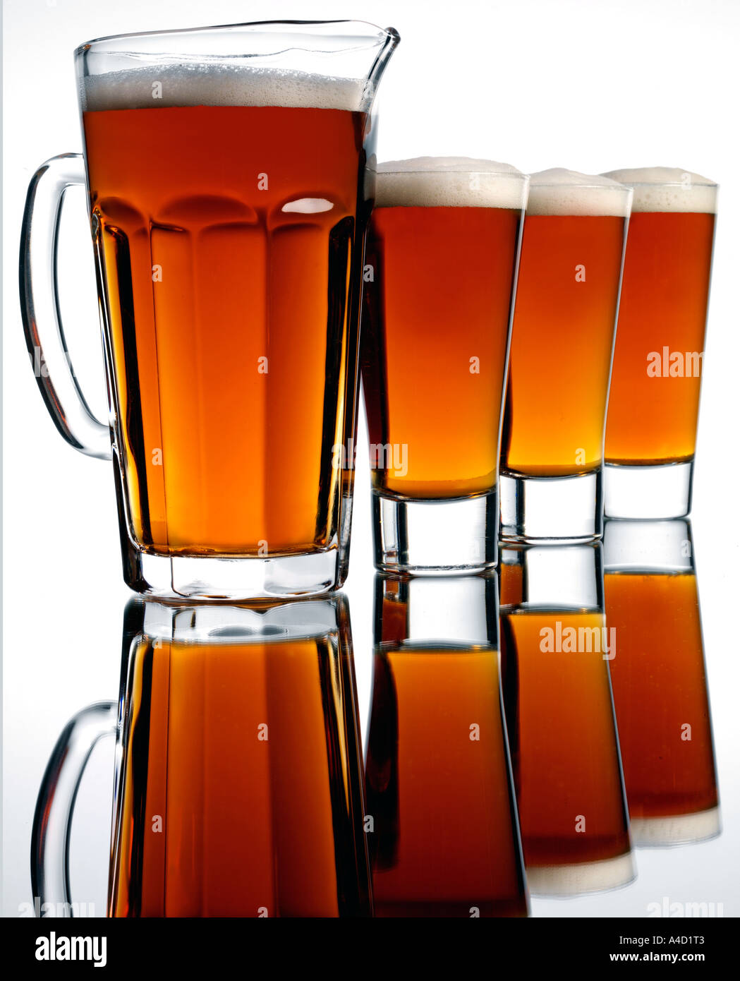 PICHET DE BIÈRE Banque D'Images