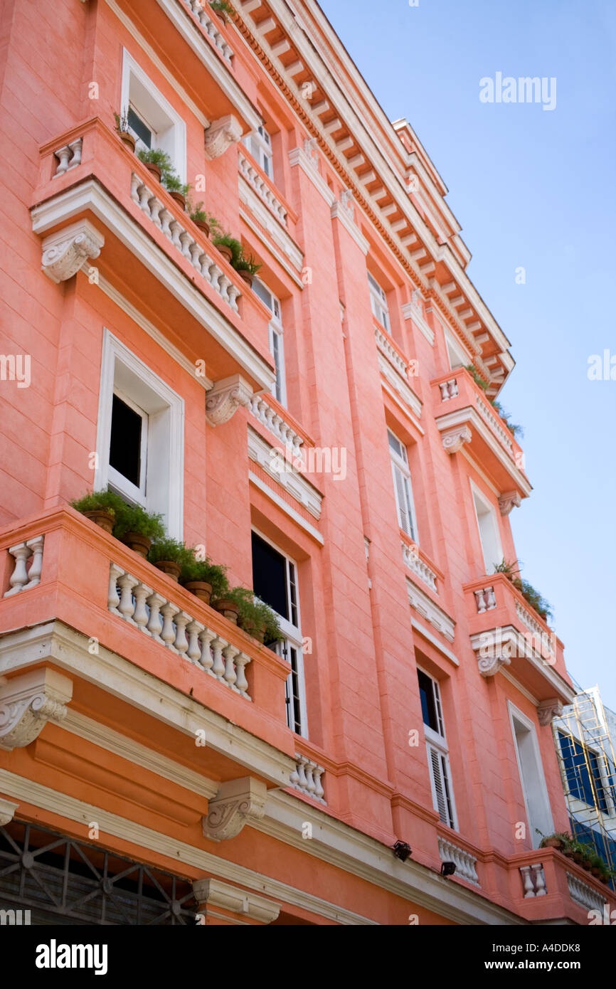 L'hôtel Ambos Mundos, utilisée par Ernest Hamingway,Cuba,La Habana Vieja Banque D'Images