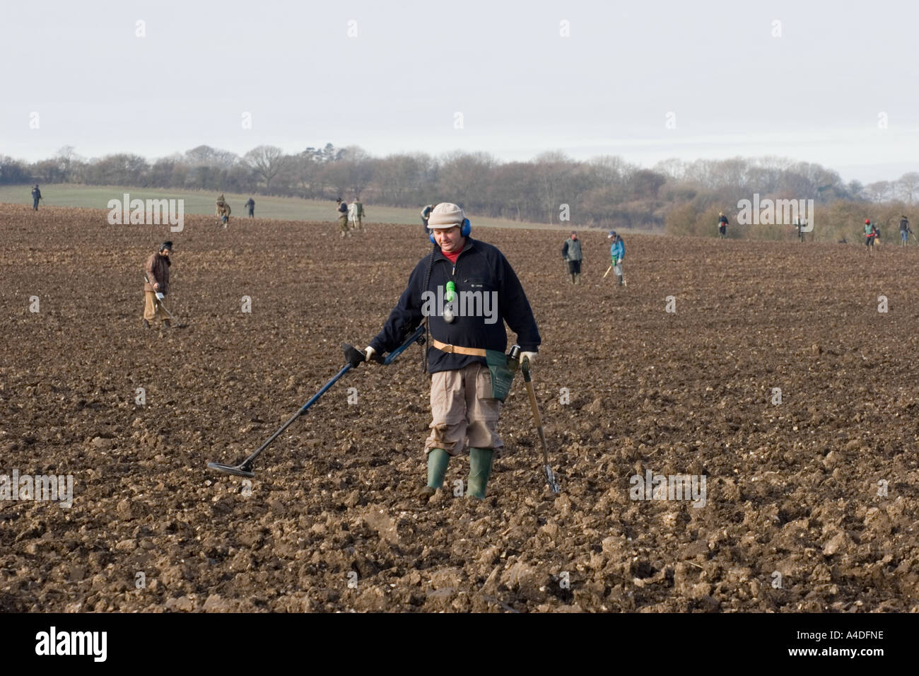 Chasse au trésor près de Berkhamsted Hertfordshire Banque D'Images