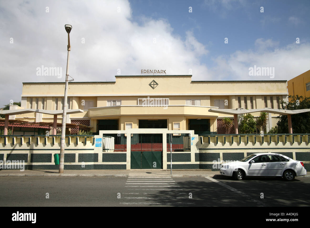 Cinéma Eden Park Mindelo Sao Vicente Banque D'Images