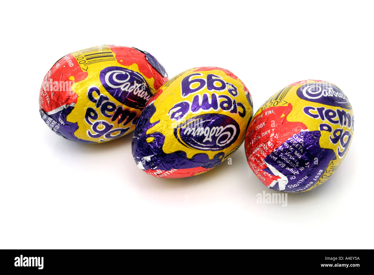 Easter Egg still life on a white background Banque D'Images