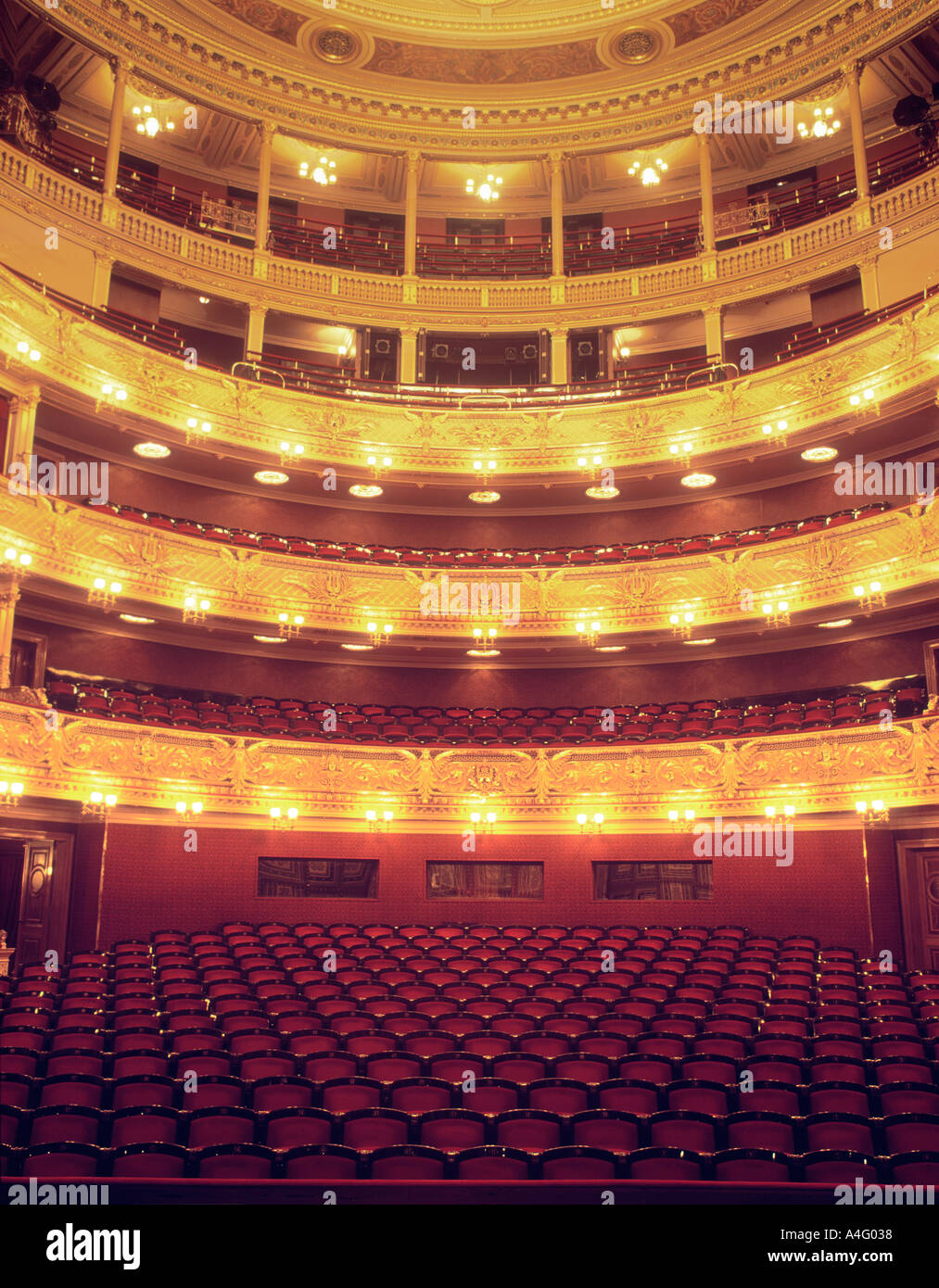 Théâtre National de Prague RÉPUBLIQUE TCHÈQUE Banque D'Images