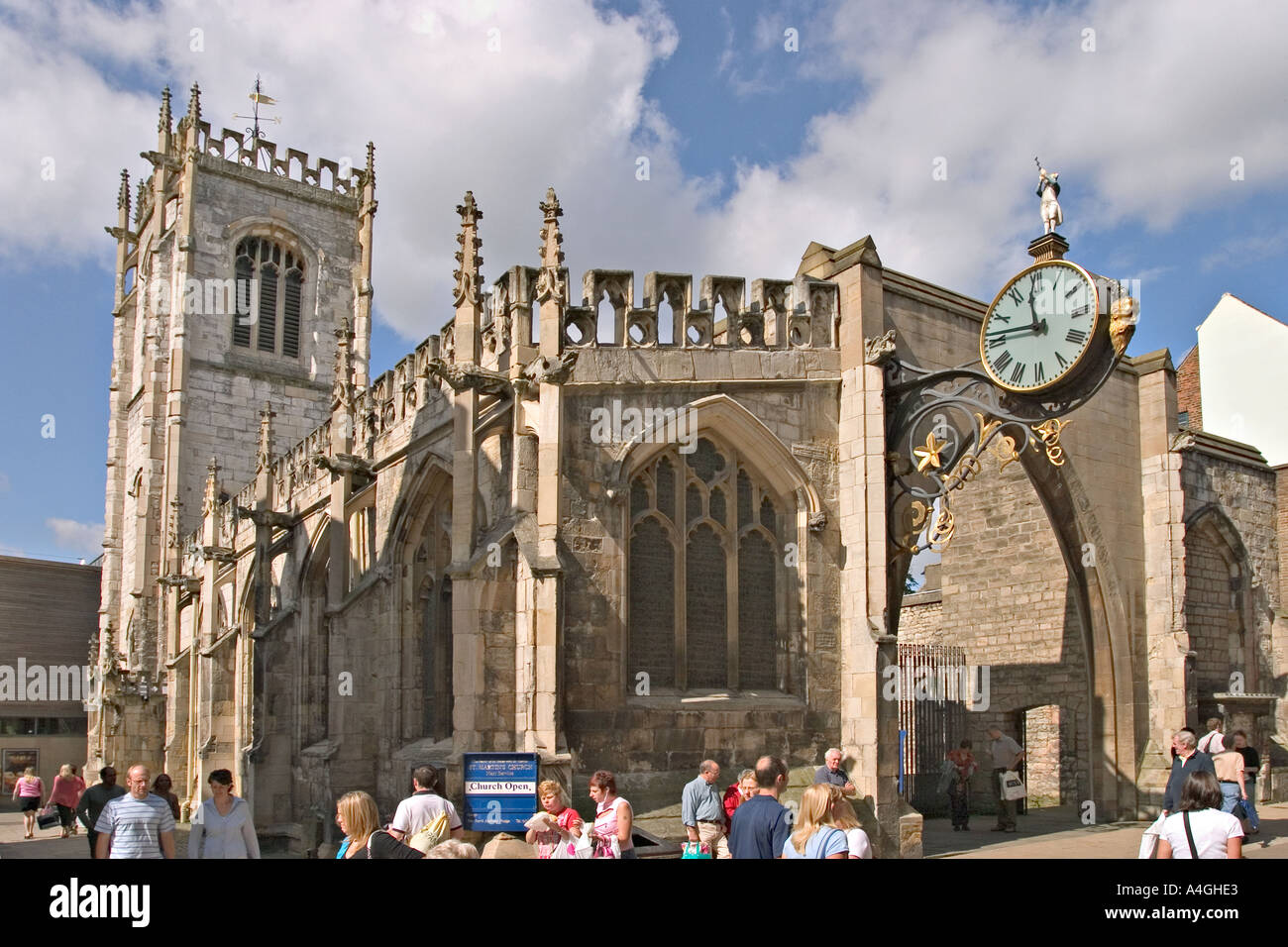 York England UK St Martin le Grand Église dans Coney Street Banque D'Images