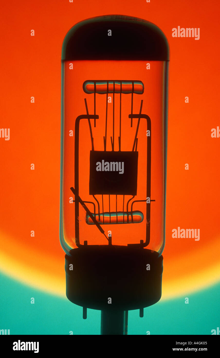 Tube à vide Banque D'Images