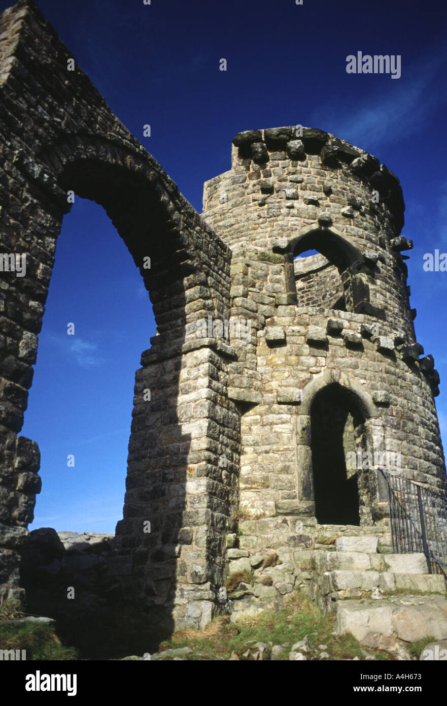 Mow Cop Folie Staffordshire England Banque D'Images