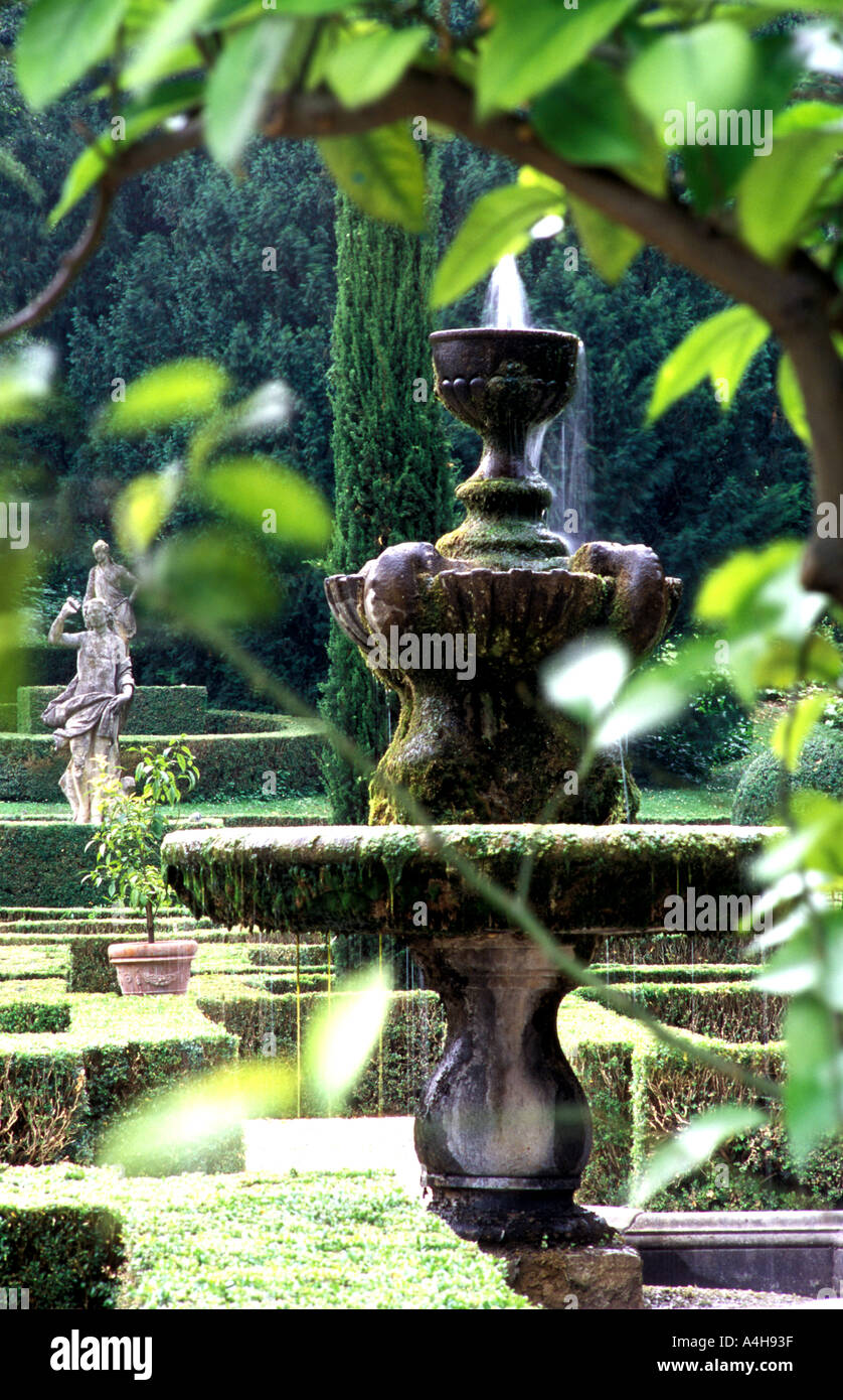 La Renaissance Jardins Giusti à Vérone Italie Banque D'Images