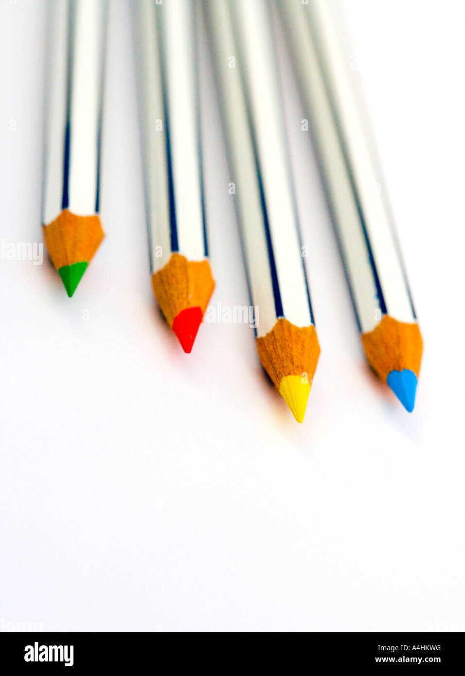 Crayons de couleur Banque D'Images