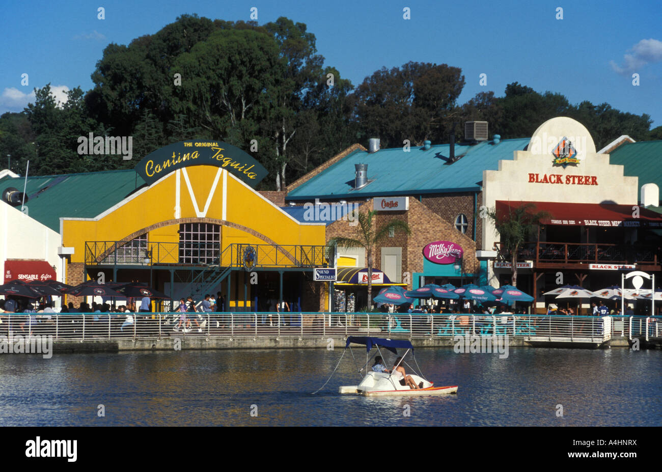 Afrique du Sud Johannesburg Randburg Waterfront Banque D'Images